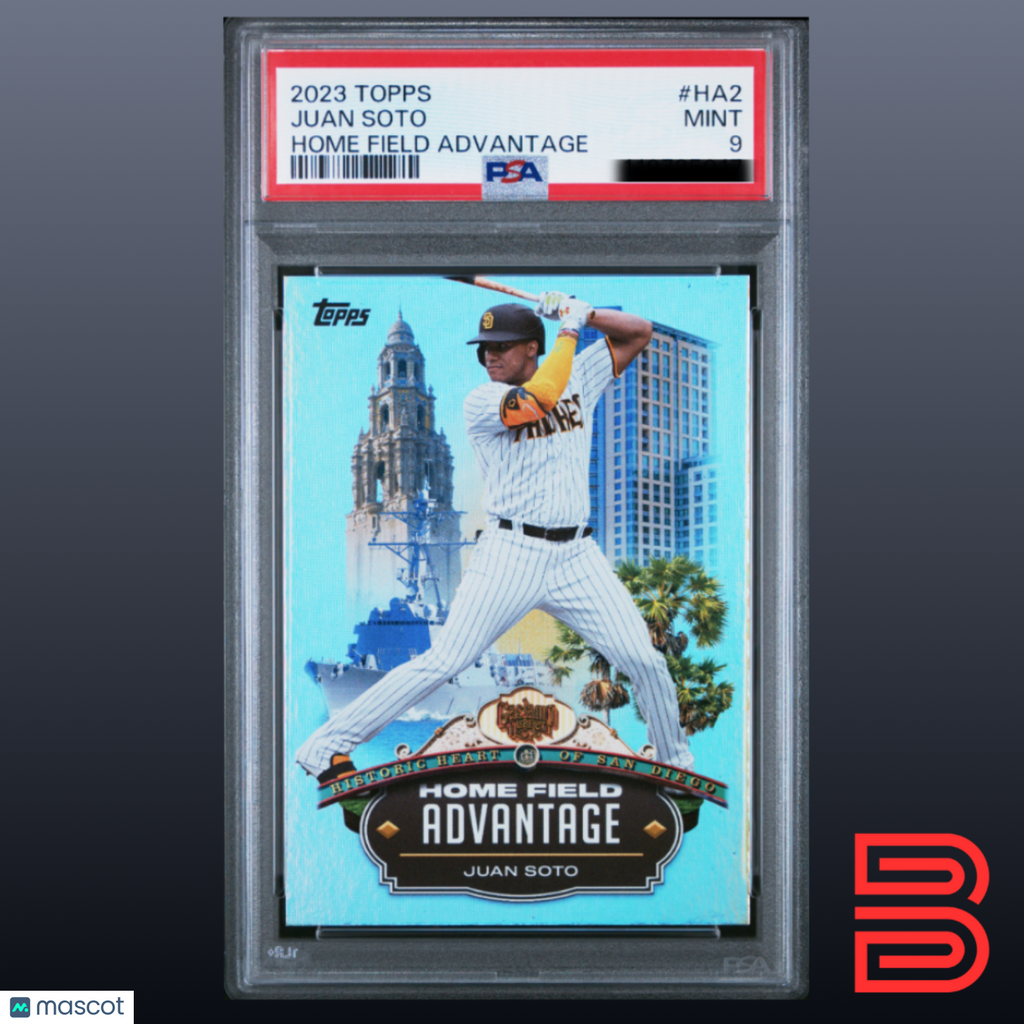 Juan Soto 2023 Topps Home Field Advantage #HA2 PSA 9