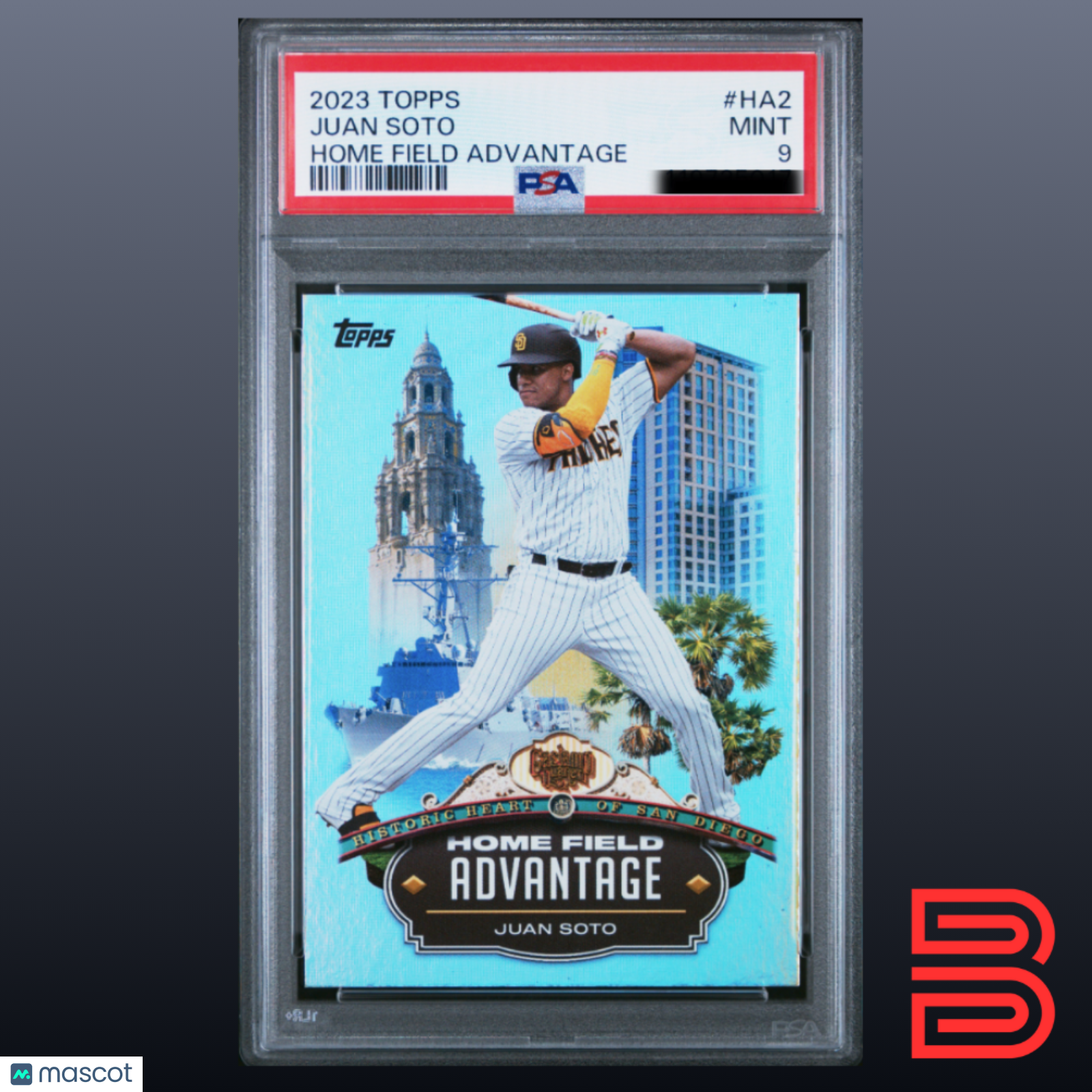 Juan Soto 2023 Topps Home Field Advantage #HA2 PSA 9